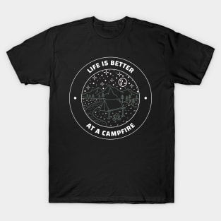 Life Is Better When Camping T-Shirt